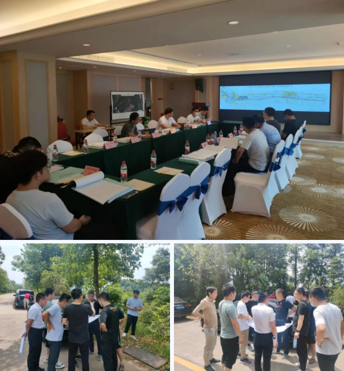 九游（体育门户）官方网站组织召开S422皇桥何家至白鹤湖大道段一级公路升级改建工程两阶段初步设计评审会
