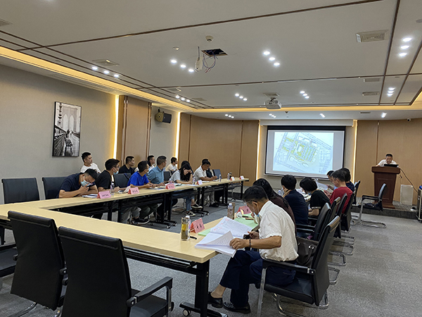 九游（体育门户）官方网站组织召开鄱阳县鄱阳湖公园地下停车场项目初步设计的评审会
