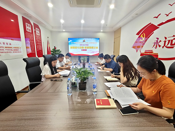九游（体育门户）官方网站党支部开展“感悟奋斗历程 砥砺强国之志”主题党日活动