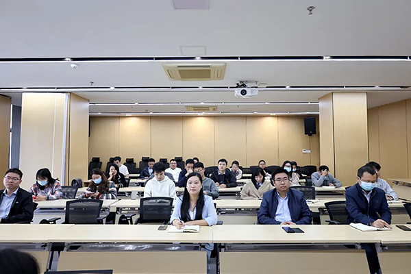 九游（体育门户）官方网站开展2023年第九期（总第26期）“江咨讲五堂”交流培训