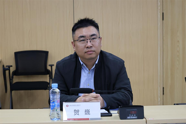 省发展改革委铁建处胡侃处长一行到九游（体育门户）官方网站交流座谈